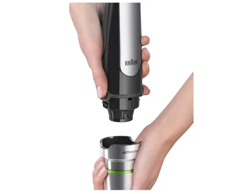 Braun  |  MQ7087  |  Hand Blender  |  1000 W  |  Number of speeds 1  |  Black