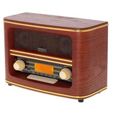 Adler  |  Retro Radio  |  AD 1187  |  Alarm function  |  AUX in  |  Wooden