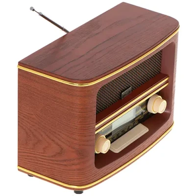 Adler  |  Retro Radio  |  AD 1187  |  Alarm function  |  AUX in  |  Wooden