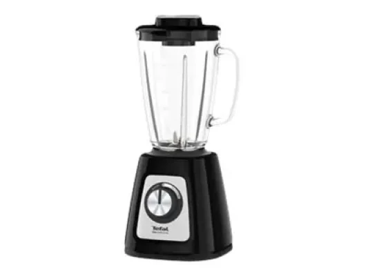 TEFAL  |  Blender  |  BL438831 BlendForce  |  Tabletop  |  800 W  |  Jar material Glass  |  Jar capacity 1.25 L  |  Ice crushing  |  Black