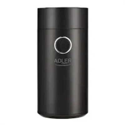 Adler  |  Coffee grinder  |  AD4446bs  |  150 W  |  Coffee beans capacity 75 g  |  Lid safety switch  |  Black
