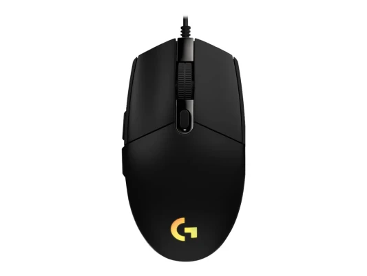 Logitech  |  Spēļu pele  |  G102 LIGHTSYNC  |  Vadu  |  USB  |  Melna