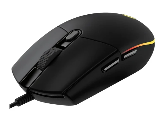 Logitech  |  Spēļu pele  |  G102 LIGHTSYNC  |  Vadu  |  USB  |  Melna