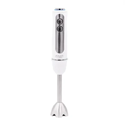 Adler  |  Hand blender  |  AD 4625w  |  Hand Blender  |  1500 W  |  Number of speeds 5  |  Turbo mode  |  White