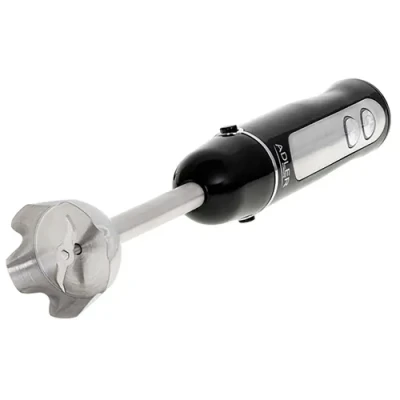 Adler  |  Hand blender  |  AD 4625b  |  Hand Blender  |  850 W  |  Number of speeds 5  |  Turbo mode  |  Black