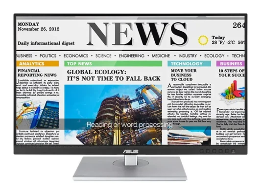 Asus  |  Профессиональный монитор ProArt Display  |  PA278CV  |  27 "  |  IPS  |  WQHD  |  16:9  |  75 Гц  |  5 мс  |  2560x1440  |  350 кд / м²  |  Количество портов HDMI 2  |  Серый  |  Гарантия 24 месяца