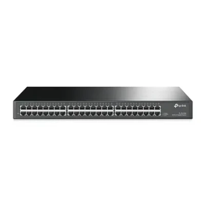 TP-LINK  |  48-портовый гигабитный коммутатор для установки в стойку  |  TL-SG1048  |  Без управления  |  Устанавливается в стойку