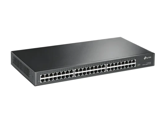 TP-LINK  |  48-портовый гигабитный коммутатор для установки в стойку  |  TL-SG1048  |  Без управления  |  Устанавливается в стойку