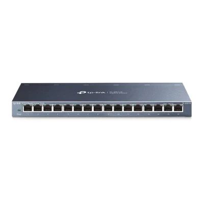 TP-LINK  |  16-портовый гигабитный коммутатор  |  TL-SG116  |  Без управления  |  Настольный
