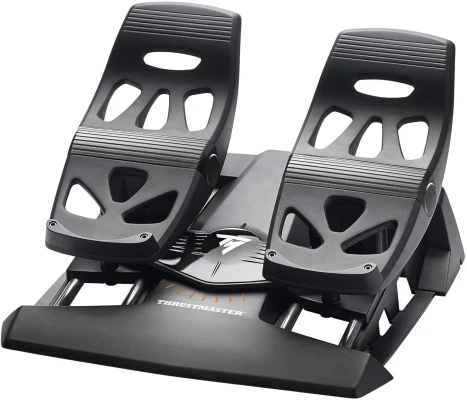 Thrustmaster Pedals  |  TFRP Rudder  |  Black