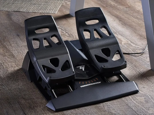 Thrustmaster Pedals  |  TFRP Rudder  |  Black