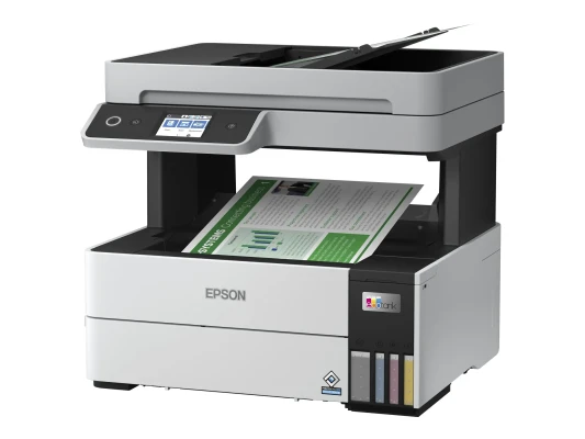 Epson multifunkcionālais printeris  |  EcoTank L6460  |  Tintes  |  Krāsu  |  3-1  |  Wi-Fi  |  Melns un balts