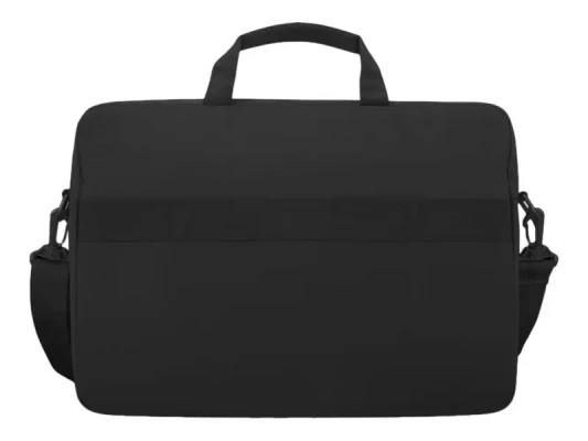 Lenovo  |  ThinkPad Essential 15.6" Topload (Sustainable & Eco-friendly, made with recycled PET: Total 7.5% Exterior: 24%)  |  Essential  |  Fits up to size 16 "  |  Topload  |  Black  |  Shoulder strap