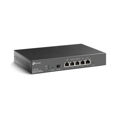 SafeStream Gigabit Multi-WAN VPN maršrutētājs  |  ER7206  |  10 / 100 / 1000 Mbit / s  |  Ethernet LAN (RJ-45) porti 1× Gigabit SFP WAN ports, 1× Gigabit RJ45 WAN ports, 2× Gigabit RJ45 LAN ports 2× Gigabit WAN / LAN RJ45 ports