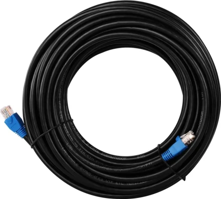 Goobay  |  CAT 6 Outdoor-patch cable, U / UTP  |  94393  |  Black RJ45 male (8P8C)  |  RJ45 male (8P8C)