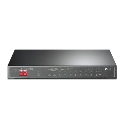 TP-LINK  |  10-Port Gigabit Easy Smart Switch with 8-Port PoE+  |  TL-SG1210MP  |  Unmanaged  |  Desktop  |  Power supply type External  |  60 month(s)