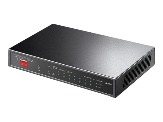 TP-LINK  |  10-Port Gigabit Easy Smart Switch with 8-Port PoE+  |  TL-SG1210MP  |  Unmanaged  |  Desktop  |  Power supply type External  |  60 month(s)