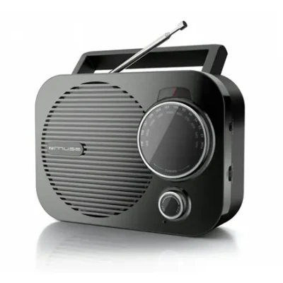 Muse  |  M-050 R  |  Portable radio  |  AUX in  |  Black