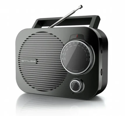 Muse  |  M-050 R  |  Portable radio  |  AUX in  |  Black
