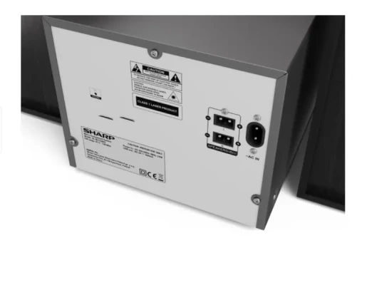 Sharp XL-B512(BK) Hi-Fi Micro System, CD / FM / USB / Bluetooth v5.0, 45W, Black  |  Sharp  |  Hi-Fi Micro System  |  XL-B512(BK)  |  Black  |  USB port  |  AUX in  |  Bluetooth  |  CD player  |  FM radio  |  Wireless connection