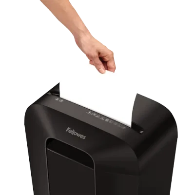 Powershred  |  LX41  |  Melns  |  17 L  |  Kredītkaršu šķēlēšana  |  Papīra apstrāde standarts / izvade 8 lapas vienā reizē  |  Mini-griešanas šķēlējs  |  Garantija 24 mēneši
