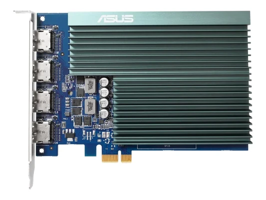 Asus  |  GT730-4H-SL-2GD5  |  NVIDIA  |  2 GB  |  GeForce GT 730  |  GDDR5  |  HDMI ports quantity 4  |  PCI Express 2.0  |  Memory clock speed 5010 MHz  |  Processor frequency 902 MHz
