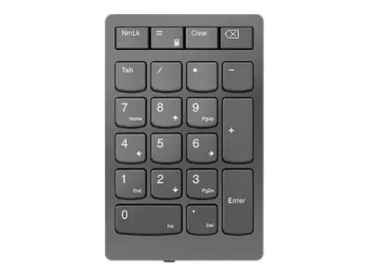 Lenovo  |  Professional  |  Go Wireless Numeric Keypad  |  Numeric Keypad  |  Wireless  |  Storm Grey