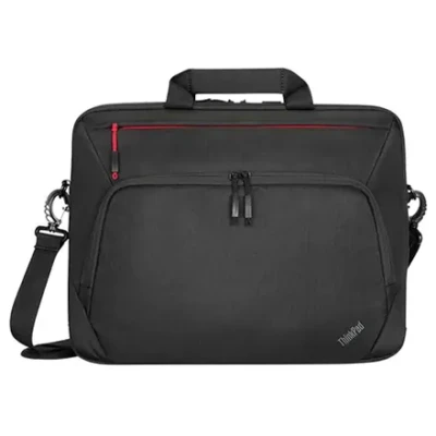 Lenovo  |  ThinkPad Essential Plus 15.6-inch Topload (Sustainable & Eco-friendly, made with recycled PET: Total 37% Exterior: 100%)  |  Essential  |  Topload  |  Black