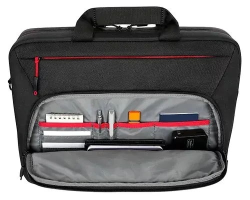Lenovo  |  ThinkPad Essential Plus 15.6-inch Topload (Sustainable & Eco-friendly, made with recycled PET: Total 37% Exterior: 100%)  |  Essential  |  Topload  |  Black