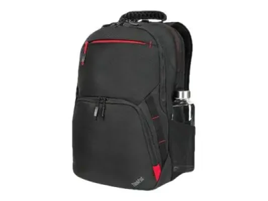 Lenovo  |  ThinkPad Essential Plus 15.6-inch Backpack (Sustainable & Eco-friendly, made with recycled PET: Total 28% Exterior: 60%)  |  Essential  |  Backpack  |  Black  |  15.6 "