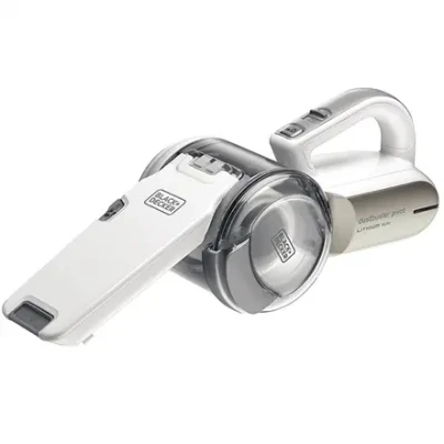 BLACK & DECKER  |  Vacuum Cleaner  |  PV1820L-QW  |  Cordless operating  |  Handstick  |  18 V  |  Operating time (max) 13 min  |  White