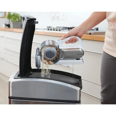 BLACK & DECKER  |  Vacuum Cleaner  |  PV1820L-QW  |  Cordless operating  |  Handstick  |  18 V  |  Operating time (max) 13 min  |  White