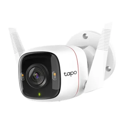TP-Link Tapo C320WS Outdoor Security Wi-Fi Camera  |  TP-LINK  |  Outdoor Security Wi-Fi Camera  |  C320WS  |  Bullet  |  4 MP  |  3.89 mm  |  IP66  |  H.264  |  MicroSD