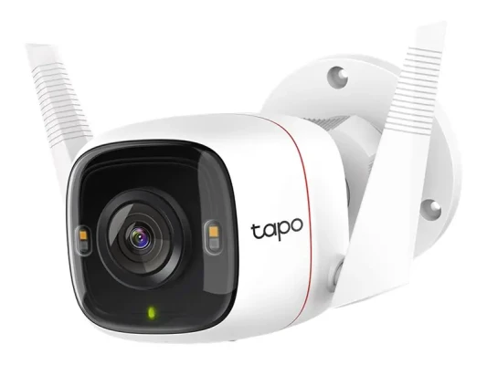 TP-Link Tapo C320WS Outdoor Security Wi-Fi Camera  |  TP-LINK  |  Outdoor Security Wi-Fi Camera  |  C320WS  |  Bullet  |  4 MP  |  3.89 mm  |  IP66  |  H.264  |  MicroSD
