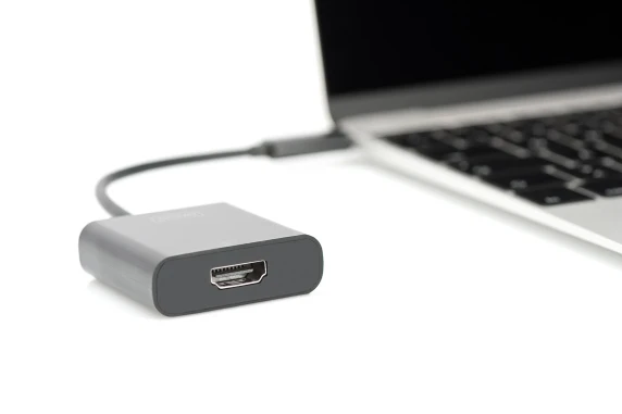 Digitus  |  USB Type-C to HDMI Adapter  |  DA-70852  |  Black  |  USB Type-C  |  0.15 m