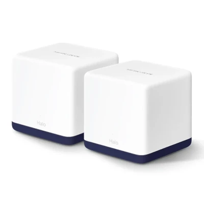 Mercusys Halo H50G Mesh Wi-Fi System  |  AC1900  |  Wi-Fi 5  |  Dual-Band  |  Gigabit Ethernet  |  2-Pack