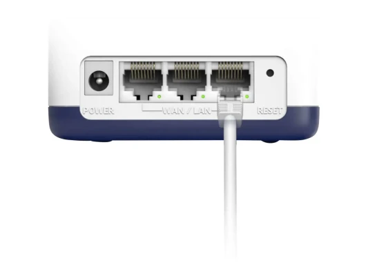 Mercusys Halo H50G Mesh Wi-Fi System  |  AC1900  |  Wi-Fi 5  |  Dual-Band  |  Gigabit Ethernet  |  2-Pack