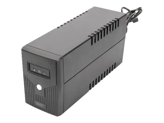 Digitus  |  Line-Interactive UPS  |  Line-Interactive UPS DN-170063, 600VA, 360W, 1x 12V / 7Ah battery, 2x CEE 7 / 7 outlet, 2x RJ-11, 1x USB 2.0 type B, LED, Simulated Sine Wave, 298x101x142mm, 4.35kg  |  600 VA  |  360 W
