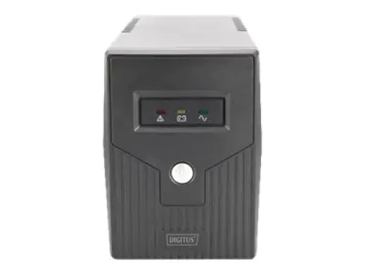 Digitus  |  Line-Interactive UPS  |  Line-Interactive UPS DN-170063, 600VA, 360W, 1x 12V / 7Ah battery, 2x CEE 7 / 7 outlet, 2x RJ-11, 1x USB 2.0 type B, LED, Simulated Sine Wave, 298x101x142mm, 4.35kg  |  600 VA  |  360 W