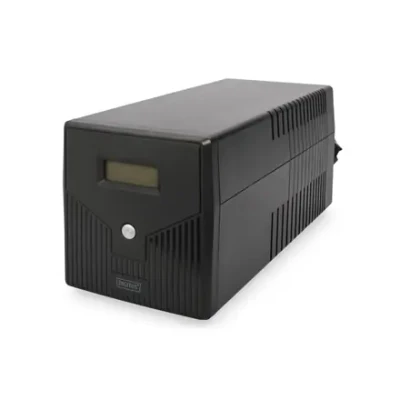 Digitus  |  Line-Interactive UPS  |  Line-Interactive UPS DN-170076, 2000VA / 1200W 12V / 9Ah x2 battery, 4x CEE 7 / 7, USB, RS232, RJ45,LCD, Simulated sine wave, 198 x 158 x 380 mm, Weight: 10.5 kg  |  2000 VA  |  1200 W