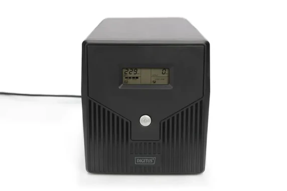 Digitus  |  Line-Interactive UPS  |  Line-Interactive UPS DN-170076, 2000VA / 1200W 12V / 9Ah x2 battery, 4x CEE 7 / 7, USB, RS232, RJ45,LCD, Simulated sine wave, 198 x 158 x 380 mm, Weight: 10.5 kg  |  2000 VA  |  1200 W