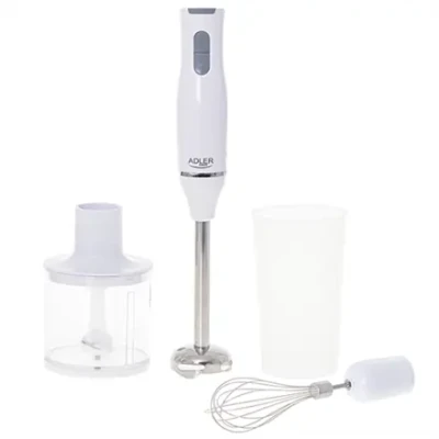 Adler  |  Hand blender set  |  AD 4620  |  Hand Blender  |  800 W  |  Number of speeds 2  |  Chopper  |  White
