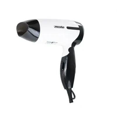 Mesko  |  Matu fēns  |  MS 2262  |  1000 W  |  Temperatūras iestatījumu skaits 2  |  Melns / Balts
