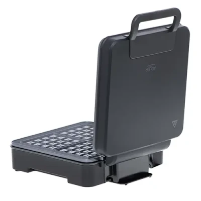 Adler  |  Waffle Maker  |  AD 3049  |  1200 W  |  Number of pastry 4  |  Belgium  |  Black