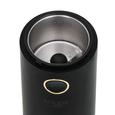 Adler  |  Coffee Mill  |  AD 4446bg  |  150 W  |  Coffee beans capacity 75 g  |  Black