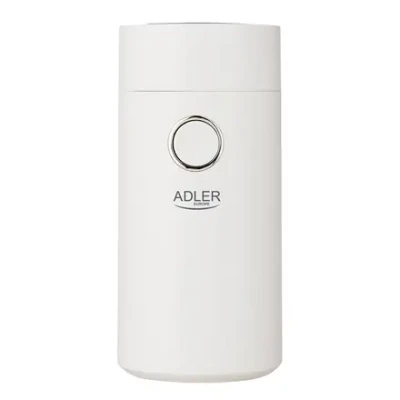 Adler  |  Coffee Mill  |  AD 4446ws  |  150 W  |  Coffee beans capacity 75 g  |  White