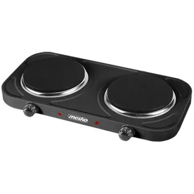 Mesko  |  Table Electric Hob  |  MS 6509  |  2 Cooking Zones  |  Black