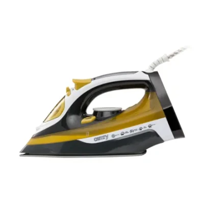 Camry  |  Iron  |  CR 5029  |  Steam Iron  |  2400 W  |  Continuous steam 40 g / min  |  Steam boost performance 70 g / min  |  White / Black / Gold