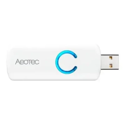 Aeotec Z-Stick - USB Adapter with Battery Gen5+, Z-Wave Plus  |  AEOTEC  |  Z-Stick - USB Adapter with Battery  |  Gen5+  |  White