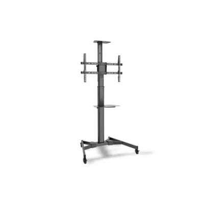 Digitus  |  Floor stand  |  TV-Cart for screens up to 70", max. 50kg wheelbase, VESA max. 600x400  |  Tilt  |  37-70 "  |  Maximum weight (capacity) 50 kg  |  Black